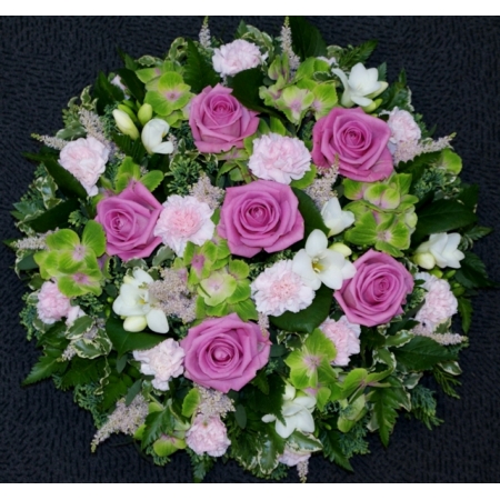 Green and Pink Posy Pad