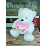 Large pink teddy