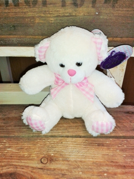 Small pink teddy